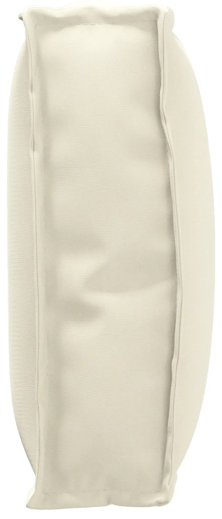 vidaXL Μαξιλάρι Παλέτας για Καθίσμα Κρεμ 60x40x12 cm, Oxford Fabric