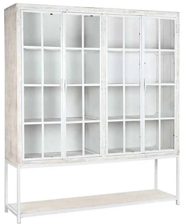 Ράφια DKD Home Decor Λευκό Μαύρο Μέταλλο Ξύλο από Μάνγκο 170 x 45 x 200 cm