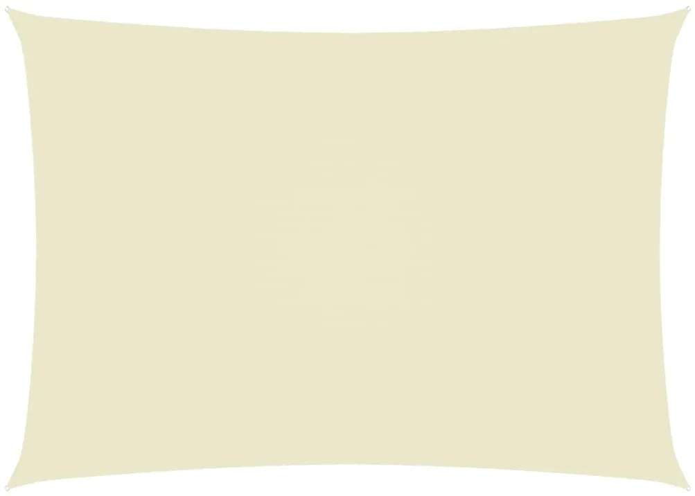 Πανί Σκίασης Ορθογώνιο Κρεμ 2,5 x 4 μ. από Ύφασμα Oxford