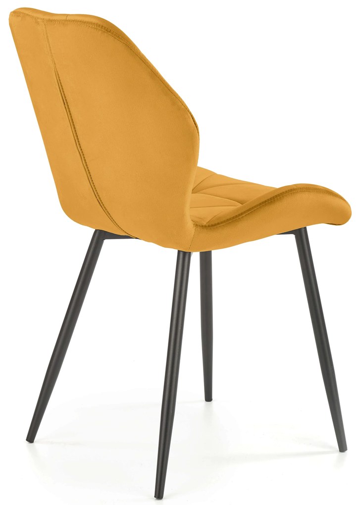 K453 chair color: mustard DIOMMI V-CH-K/453-KR-MUSZTARDOWY