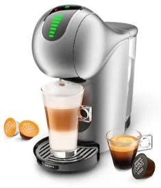 Krups Genio S Touch Καφετιέρα για Κάψουλες Dolce Gusto Πίεσης 15bar Silver KP440E