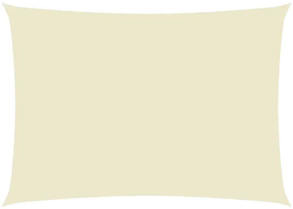 Πανί Σκίασης Ορθογώνιο Κρεμ 5 x 7 μ. από Ύφασμα Oxford