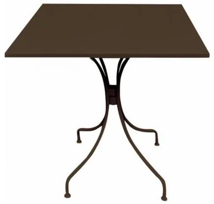 PARK Τραπέζι Μεταλλικό Sand Brown 70x70x71 cm Ε5171,3