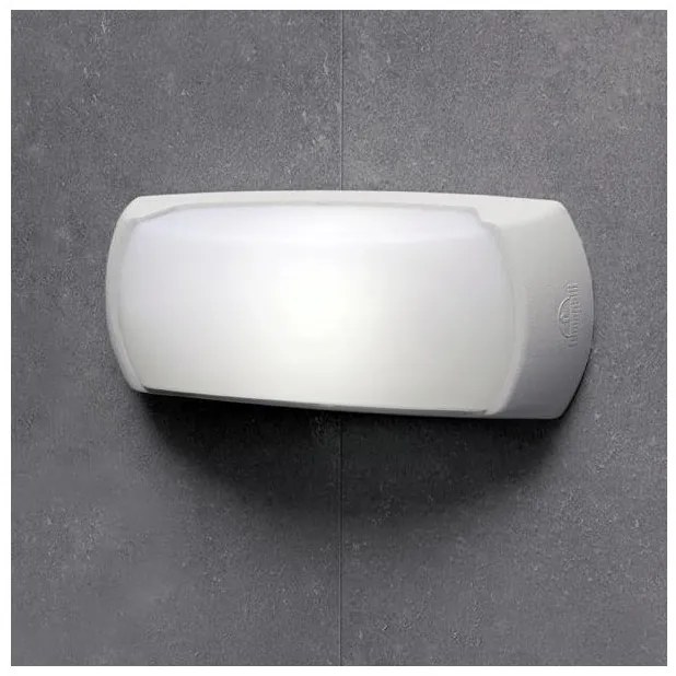 Απλίκα Φωτιστικό Τοίχου E27 60W IP66 Francy Eurolamp-145-26177-Λευκό 145-26177