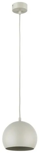 Κρεμαστό Φωτιστικό Οροφής 1xE27 Φ17cm Zoe TK Lighting -10172-Μπεζ 10172