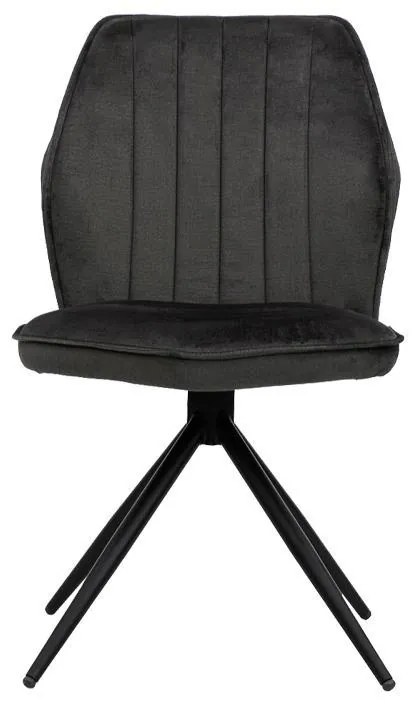 Καρέκλα Τραπεζαρίας Arleta Fylliana Γκρί 52x46x91εκ. 2αδα 52x46x91 εκ.