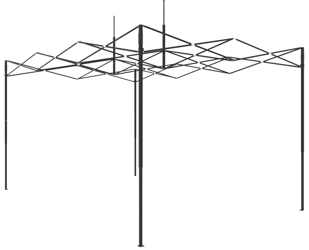 vidaXL Θερμοκήπιο με στέγη Πράσινο 290 x 430 x 315 εκ Ατσάλι