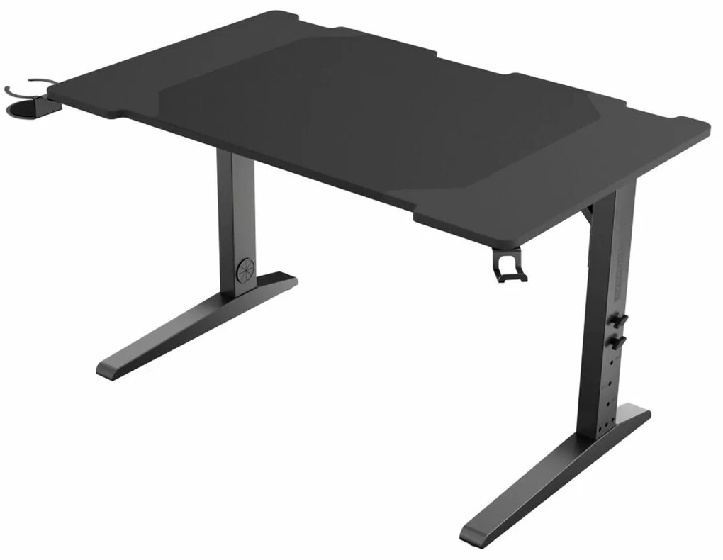 Γραφείο Genesis HOLM MODULAR 120 RGB 120 x 75 cm Μαύρο