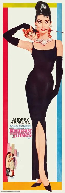 Αφίσα πόρτας Audrey Hepburn - Breakfast at Tiffany's