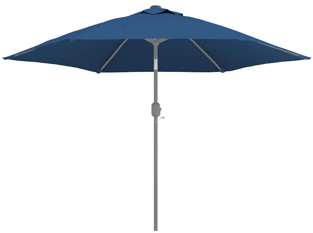 vidaXL Ύφασμα Ανταλλακτικό Ομπρέλας Εξωτερικού Χώρου Αζούρ Μπλε 300εκ.