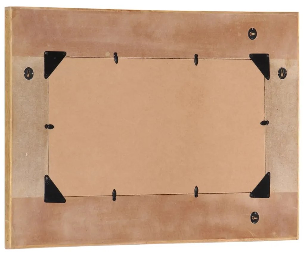 vidaXL 337248  Καθρέφτης Τοίχου 50x80 εκ. από Μασίφ Ανακυκλωμένο Ξύλο