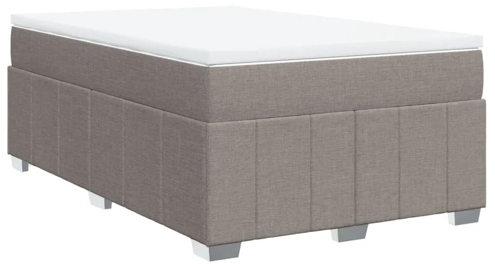 ΚΡΕΒΑΤΙ BOXSPRING ΜΕ ΣΤΡΩΜΑ TAUPE 120X190 ΕΚ. ΥΦΑΣΜΑΤΙΝΟ 3285460