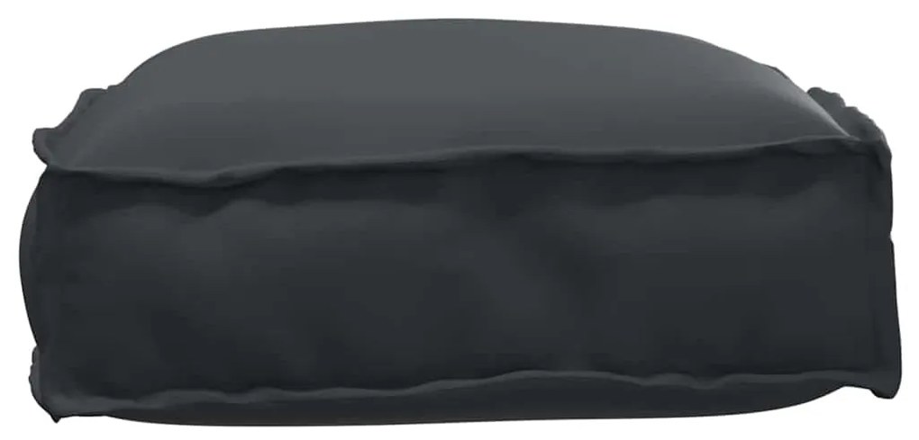 vidaXL Μαξιλάρι παλέτας για κάθισμα Μαύρο 60 x 40 x 8 εκ.