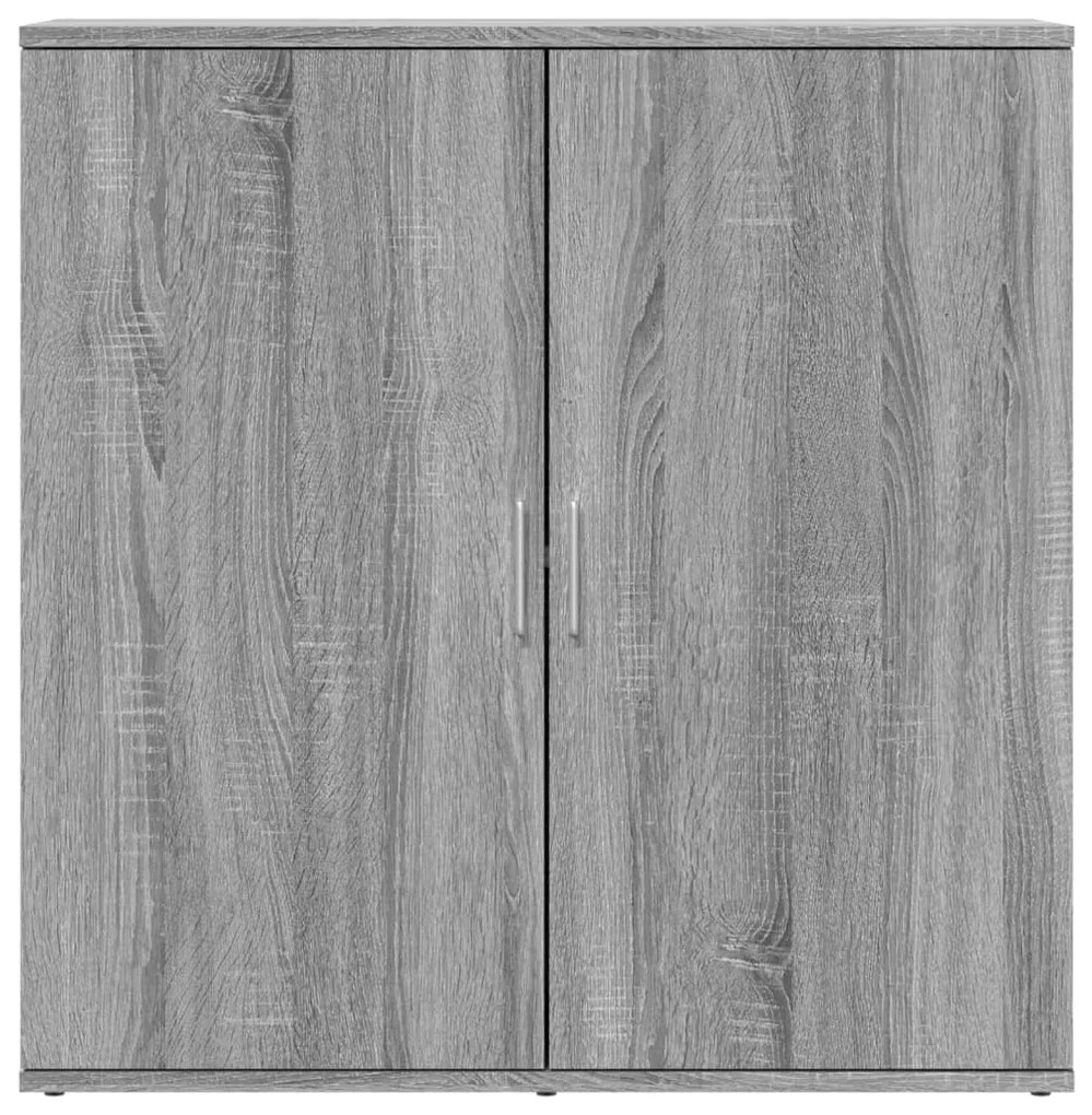vidaXL Μπουφές Γκρι Sonoma 79x38x80 εκ. από Επεξεργασμένο Ξύλο