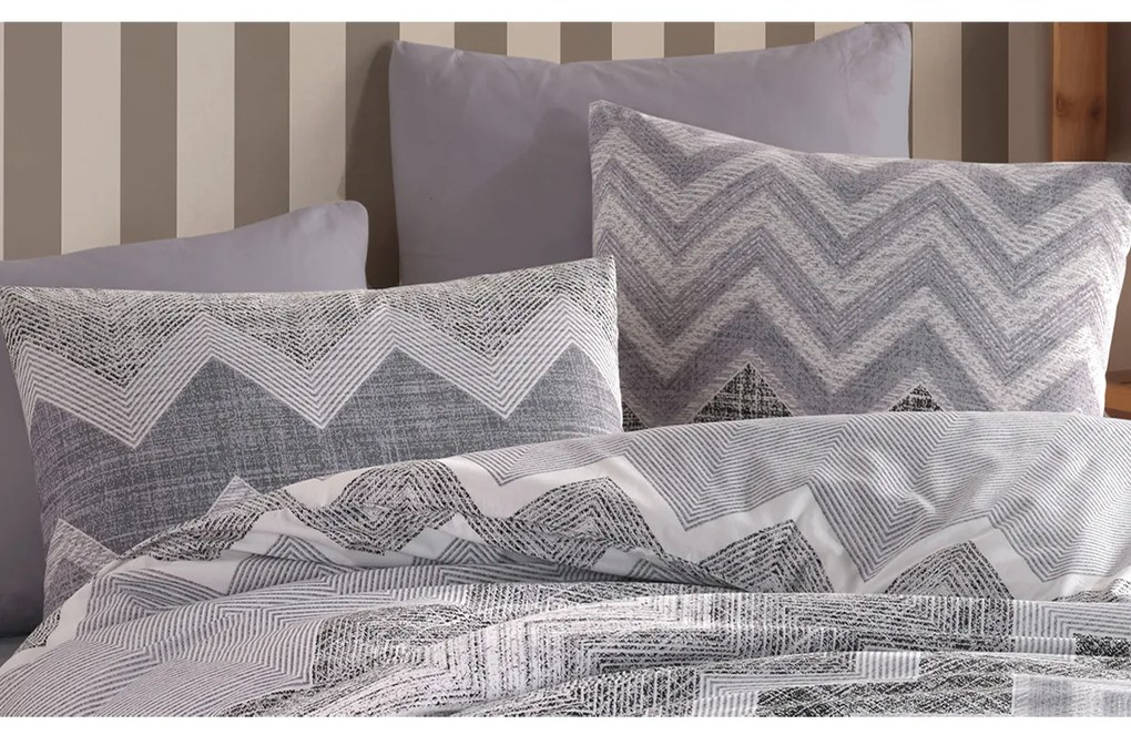 Μαξιλαροθήκη (50x70) Dimcol Αθηνά 405 Grey
