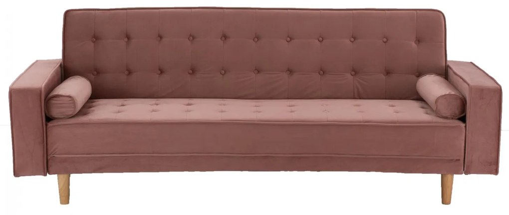 Καναπές - Κρεβάτι Salvador Βελούδο Σάπιο Μήλο 223x90x80Y εκ. 223x90x80 εκ.