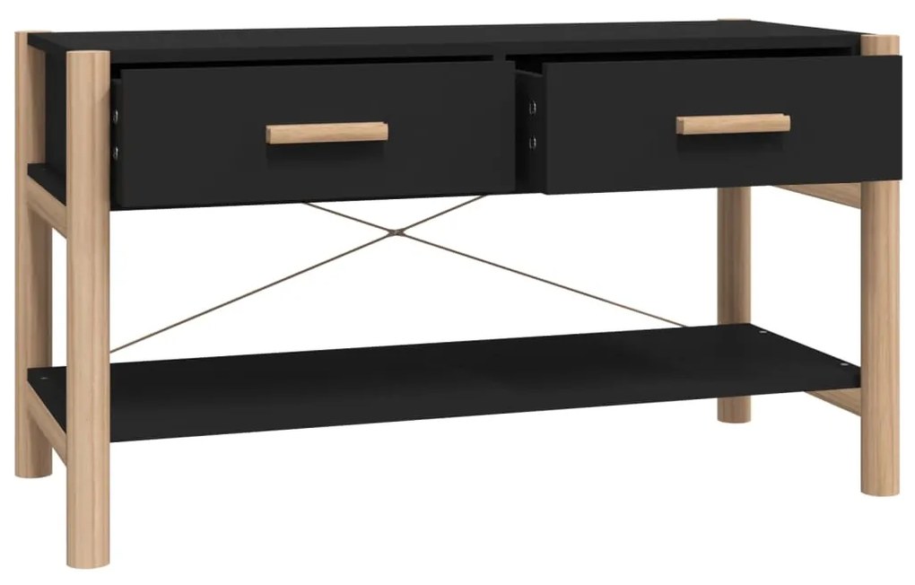 vidaXL Έπιπλο Τηλεόρασης Μαύρο 82 x 38 x 45 εκ. από Επεξεργασμένο Ξύλο