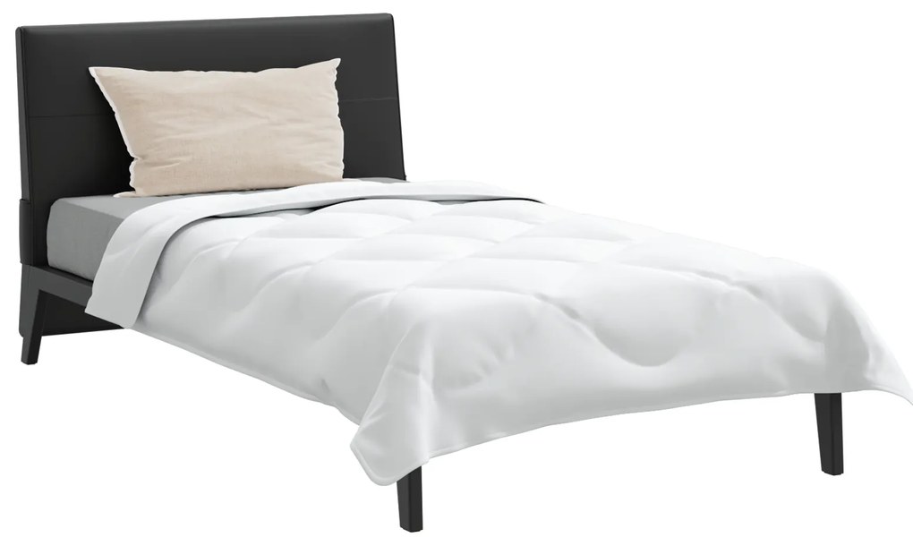 vidaXL Πάπλωμα με μαξιλάρι Λευκό 155 x 220 cm Μικροΐνες