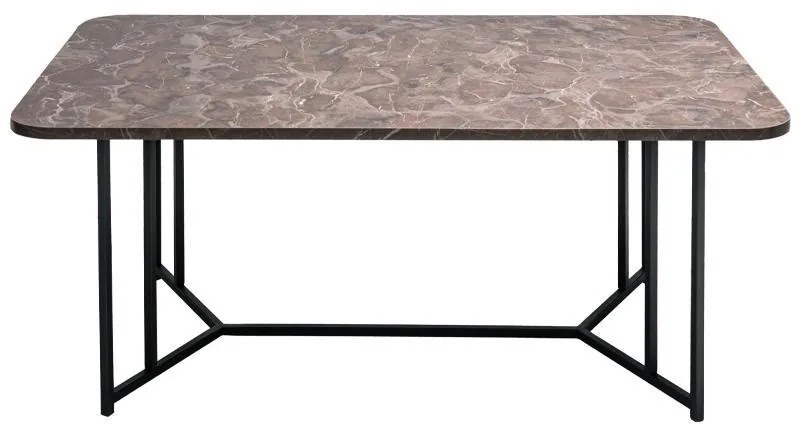 Τραπεζάκι Σαλονιού Diamond Fylliana Γκρί Μάρμαρο 115x68x45 εκ. 115x68x45 εκ.