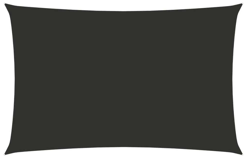 vidaXL Πανί Σκίασης Ορθογώνιο Ανθρακί 5 x 8 μ. από Ύφασμα Oxford