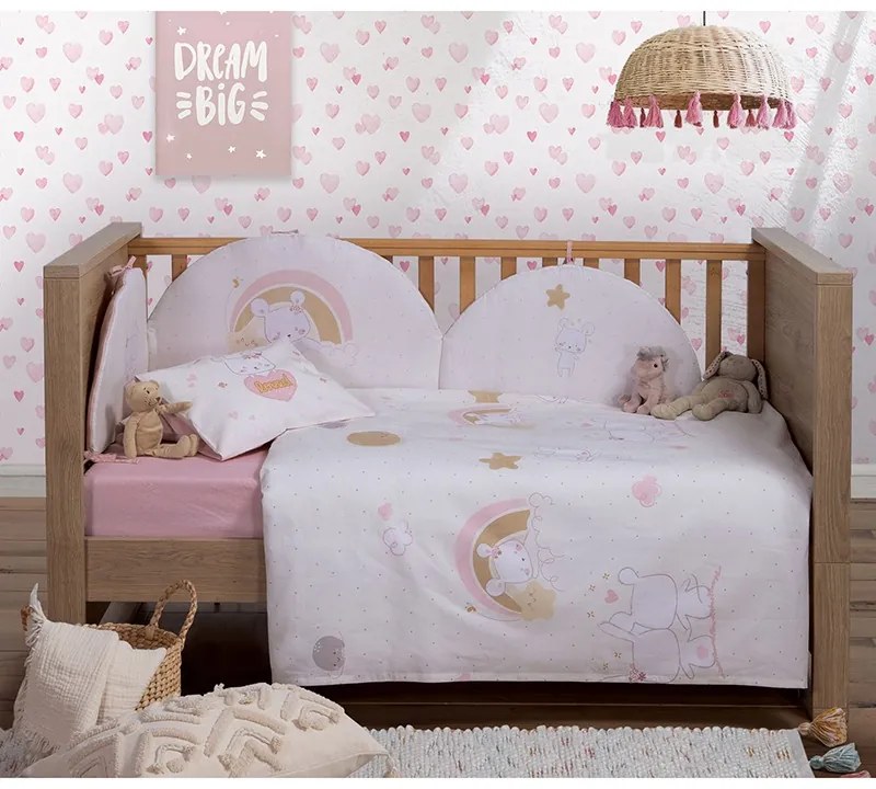 Βρεφική πάντα κούνιας 60+67+60x40 Welcome Little One 5205495582658