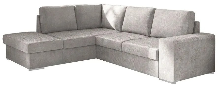 ΚΑΝΑΠΕΣ ΚΡΕΒΑΤΙ ΓΩΝΙΑ ΑΡΙΣΤΕΡΗ EDDI  TAUPE 248x213x90
