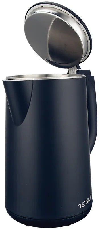 Βραστήρας Tesla KT301BX, 2200W, 1.5 λίτρα, Κρυφό στοιχείο θέρμανσης, Strix Control, Φωτεινή ένδειξη, Μαύρο
