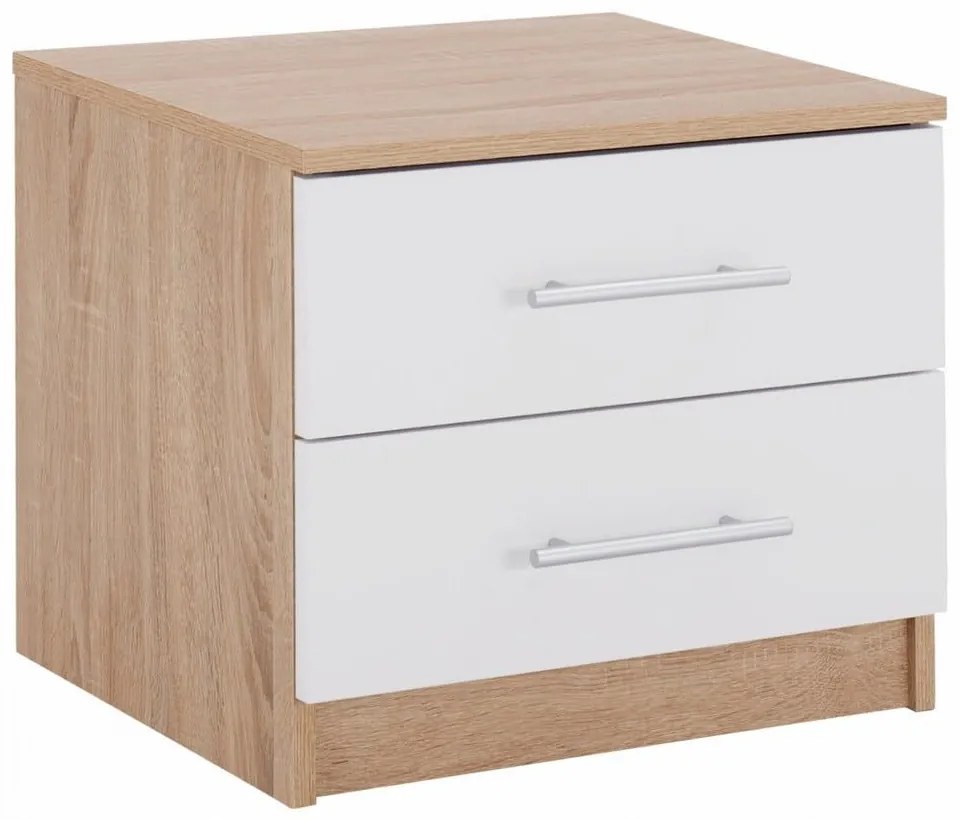 Κομοδίνο HM2220.06 48x40,5x41,5cm Sonama - White Μελαμίνη