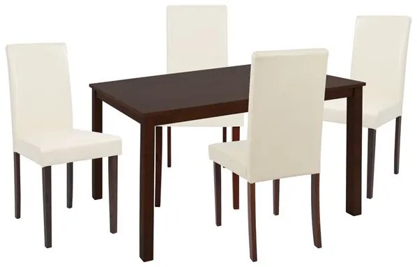 ΣΕΤ ΤΡΑΠΕΖΑΡΙΑΣ 5ΤΜΧ ΜΕ ΚΑΡΥΔΙ ΤΡΑΠΕΖΙ 120x75x74cm & ΚΑΡΕΚΛΕΣ FB910256 9998891