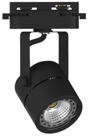 Σποτ Φωτιστικό Μονοφασικής Ράγας GU10 IP20 Inlight-T00600-BL-Μαύρο T00600-BL