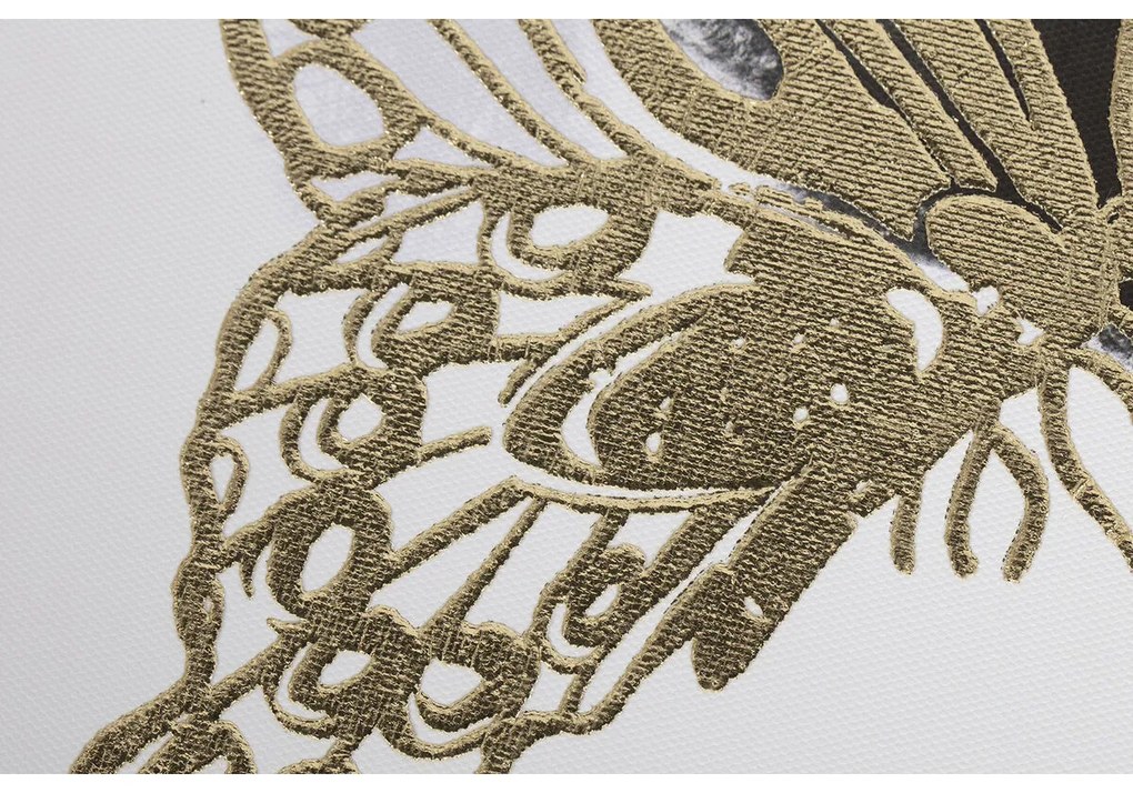 Καμβάς Home ESPRIT Τζίντζερ Καμβάς 70 x 3,7 x 100 cm