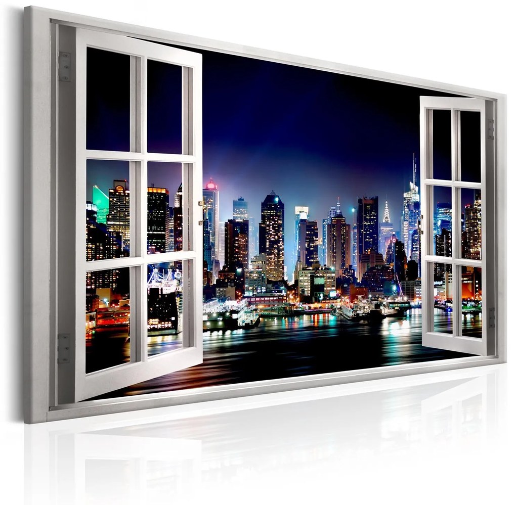 Πίνακας - Window: View of New York 120x80