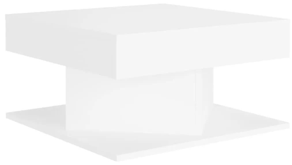 Τραπεζάκι Σαλονιού Λευκό 57 x 57 x 30 εκ. από Μοριοσανίδα - Λευκό