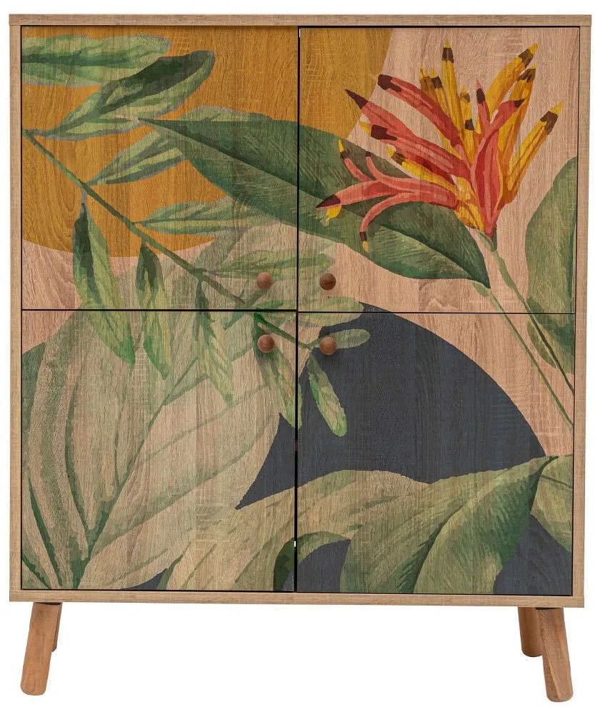 Παπουτσοθήκη - Ντουλάπι Multilux Saka 869VEL4522 95x36x111cm Multi Cipboard,Wood