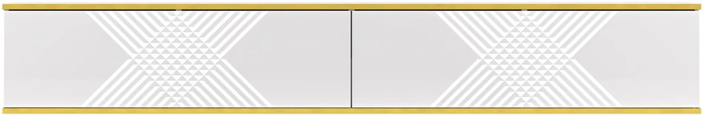 Έπιπλο τηλεόρασης Exito plus-Leuko - 200.00Χ34.00Χ32.00cm