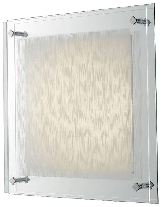 Φωτιστικό Οροφής - Πλαφονιέρα I-Joyce/PL35 Led 1500lm 4000K 35x35x8cm White Luce Ambiente Design