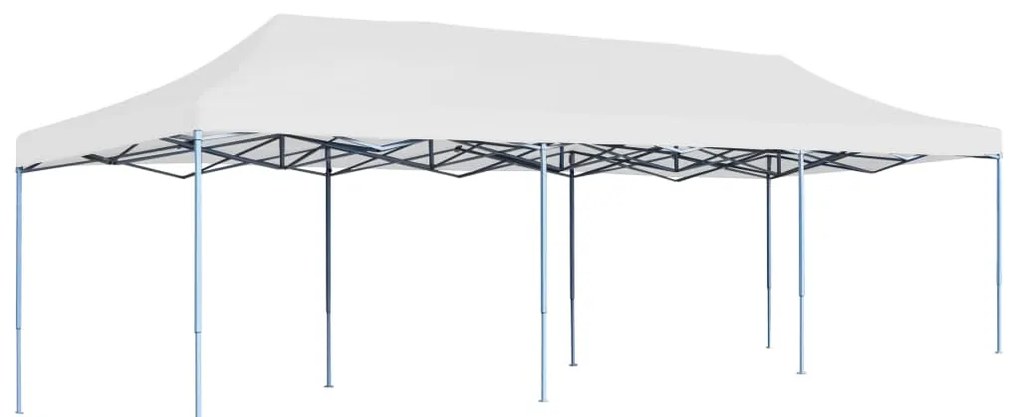 vidaXL Τέντα Εκδηλώσεων Πτυσσόμενη Pop-Up Λευκή 3 x 9 μ.
