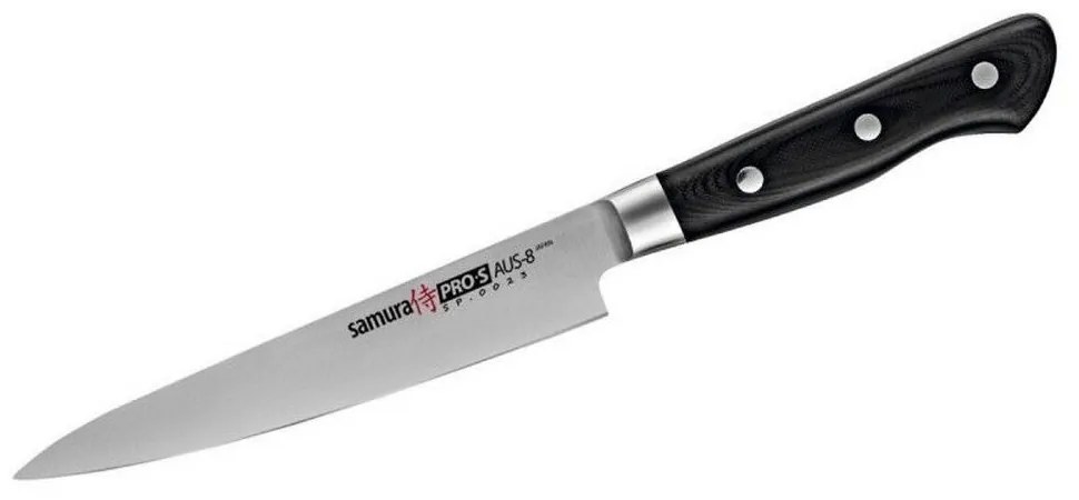 Μαχαίρι Γενικής Χρήσης PRO-S SP-0023 15cm Black Samura Stainless Steel