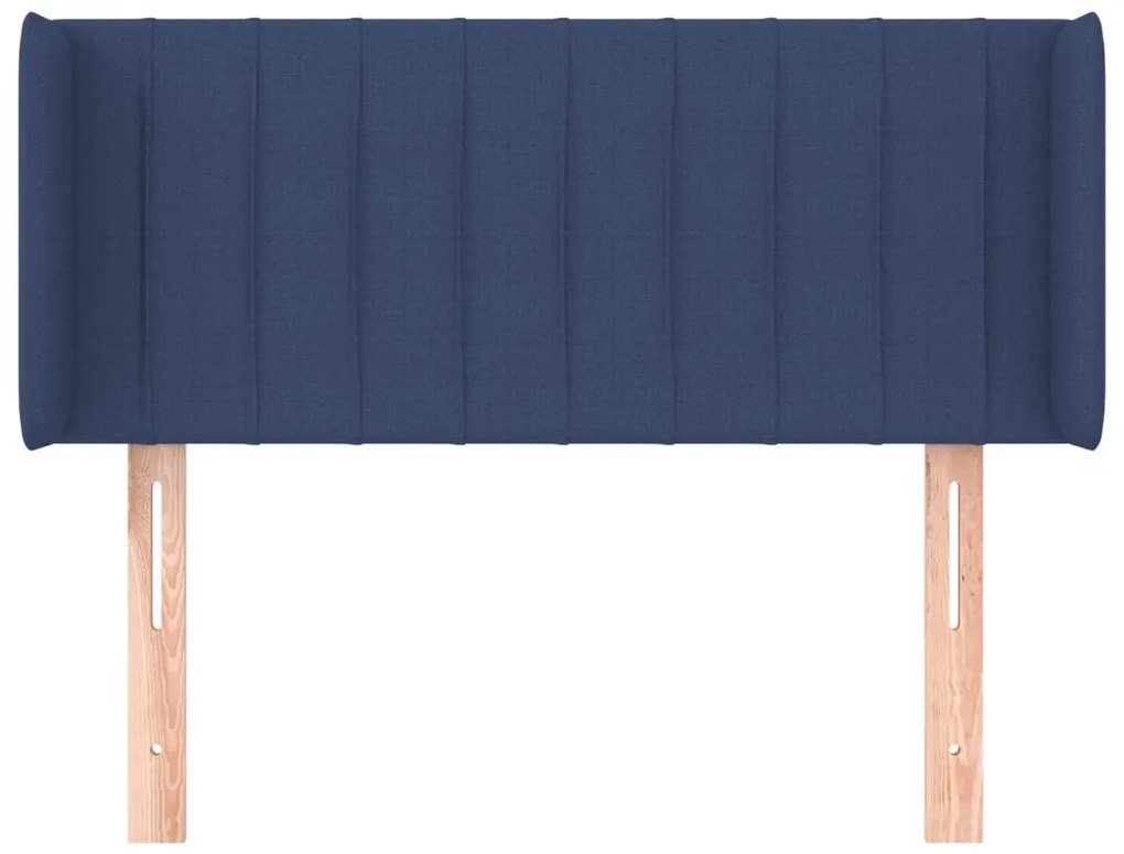 vidaXL Κεφαλάρι με Πτερύγια Μπλε 93x16x78/88 εκ. Υφασμάτινο