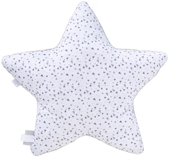 Διακοσμητικό Μαξιλάρι Saro Διπλής Όψης Grey Star