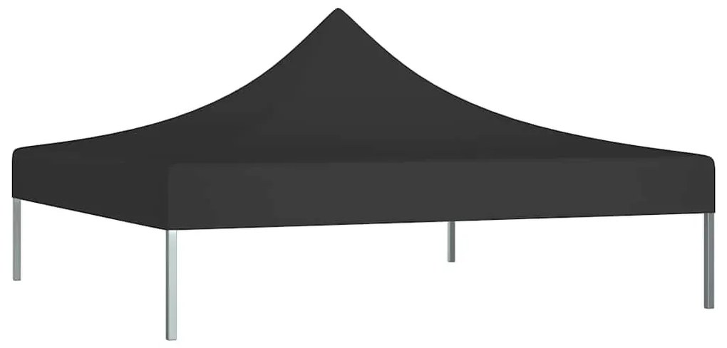 vidaXL Κάλυμμα Τέντας Εκδηλώσεων Μαύρο 3 x 3 μ. 270 γρ/μ²