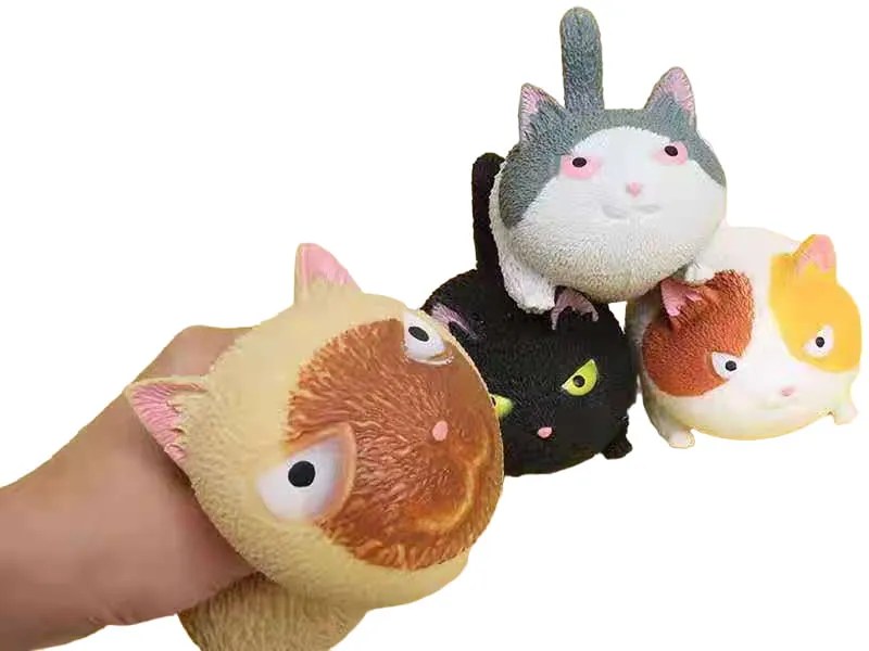 Παιχνίδι αντιστρές γάτα - Αnti-stress squishy angry cat