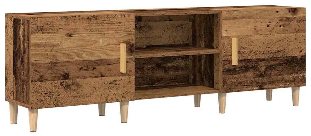 vidaXL Καναπές τηλεόρασης Παλαιό ξύλο 150 x 30 x 50 cm