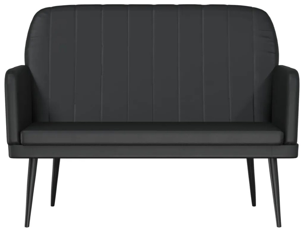 vidaXL Πάγκος Μαύρος 107 x 80 x 81 εκ. από Συνθετικό Δέρμα