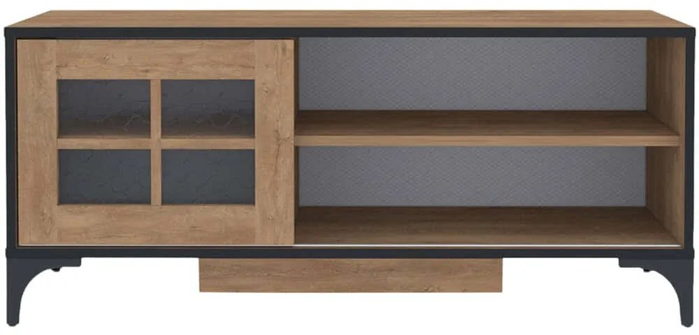 Έπιπλο Τηλεόρασης Revival 801CMY3004 125x42x54cm Oak