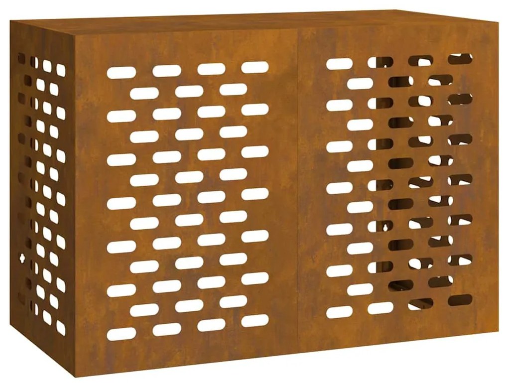 vidaXL Κάλυμμα κλιματιστικού Σκ rusty 100 x 50 x 70 cm