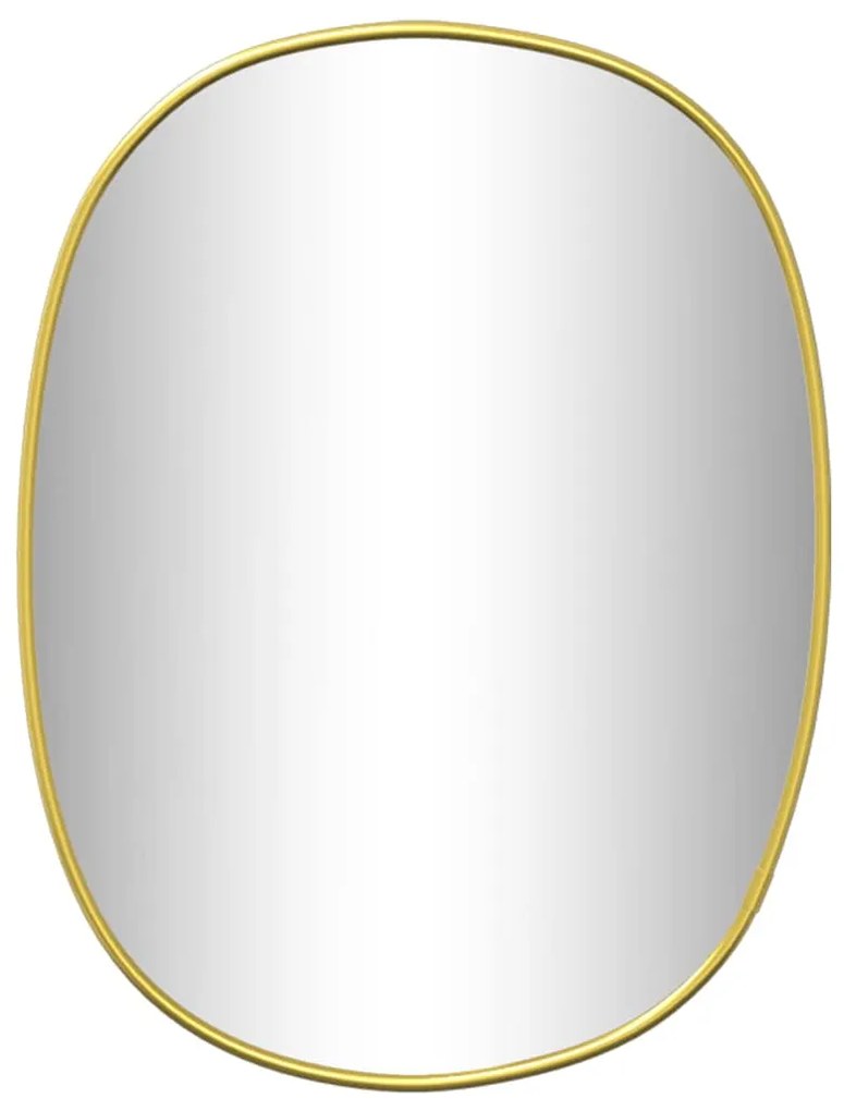 vidaXL Καθρέφτης Τοίχου Χρυσός 30x25 εκ.