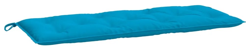 vidaXL Μαξιλάρι Πάγκου Κήπου Γαλάζιο 120x50x7 εκ. Ύφασμα Oxford