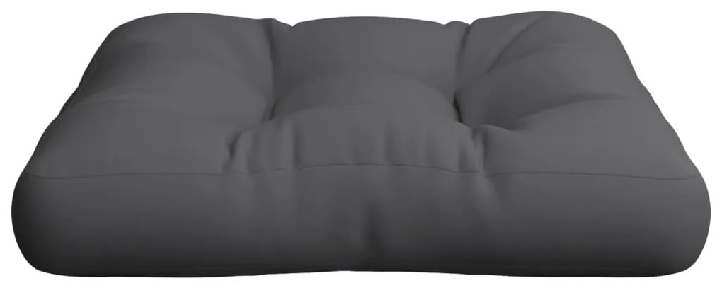 vidaXL Μαξιλάρι Παλέτας Γκρι 58 x 58 x 10 εκ. από Ύφασμα