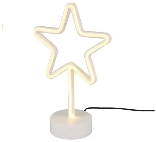 Επιτραπέζιο Φωτιστικό Αστέρι Star R55230101 Trio Lighting-R55230101-Λευκό R55230101